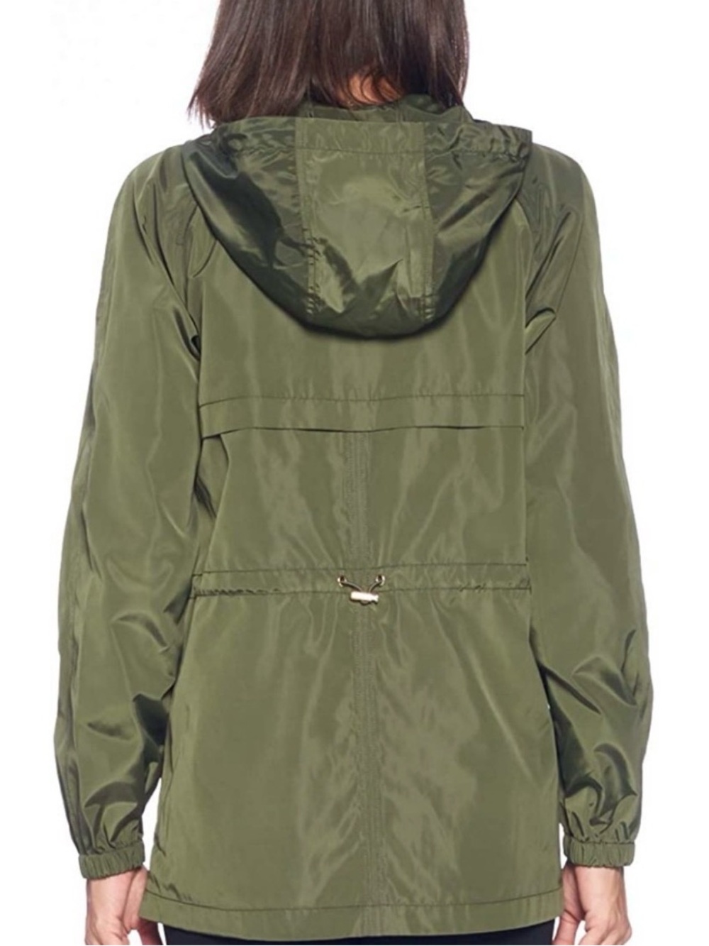 Ci Sono Olive Utility Hooded Jacket - Picture 3 of 9
